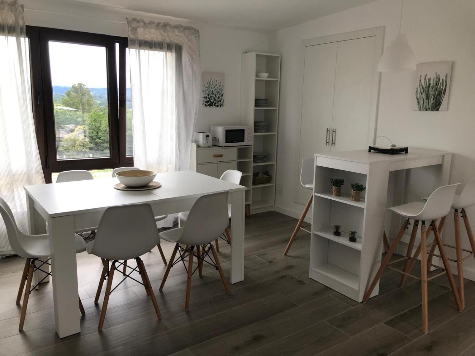 Casa Vanguardista En El Campo Cerca De Santiago Pontevedra Bagian luar foto